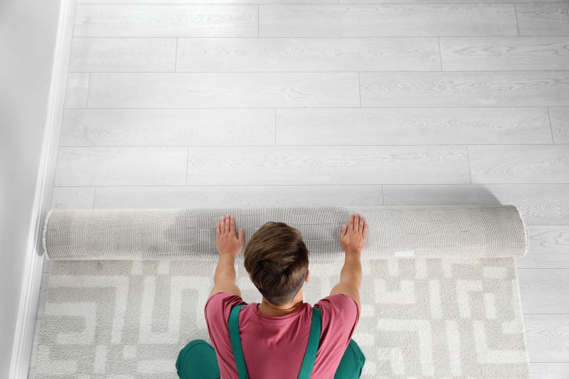 Completed Carpet Installation in Living Room