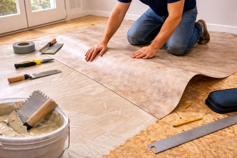 Sheet Flooring Installation in Longmont, CO
